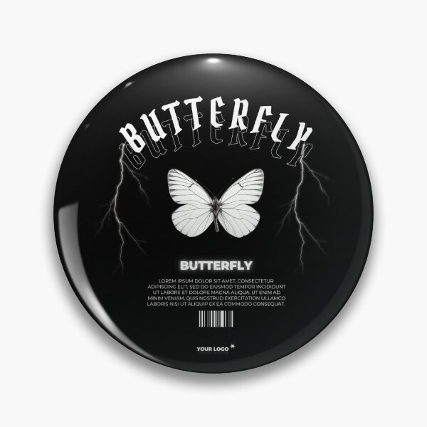 Artikelvorschau, Schmetterling schwarz entworfen und verkauft von JeshuaRC.