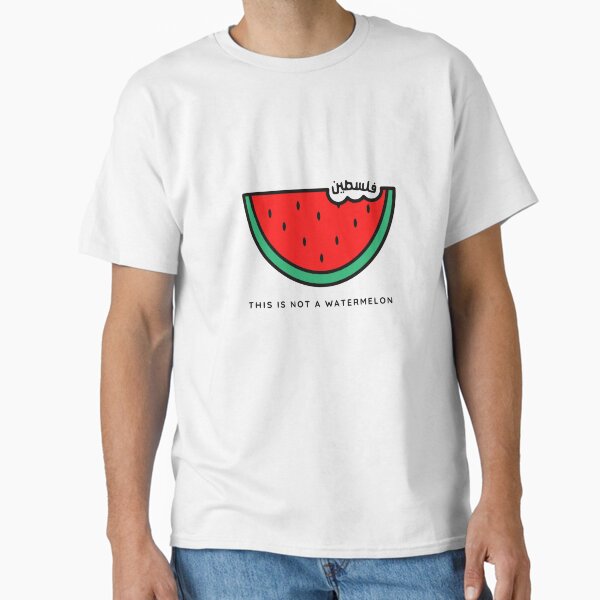 Aperçu de l'œuvre Ce n’est pas une collection de pastèques Palestine créée et vendue par TrendyMoe.