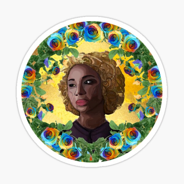 Delia the Necromancer Sticker