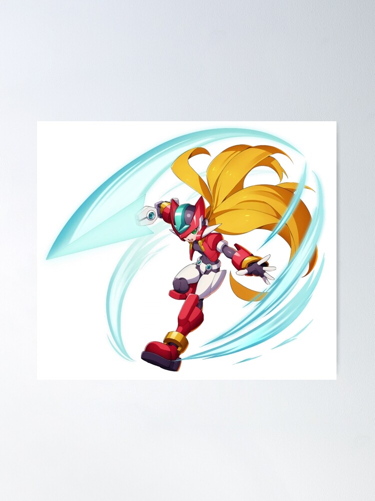 Megaman Xdive Aile Model ZX | Poster