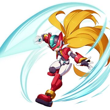 Megaman Xdive Aile Model ZX | Poster
