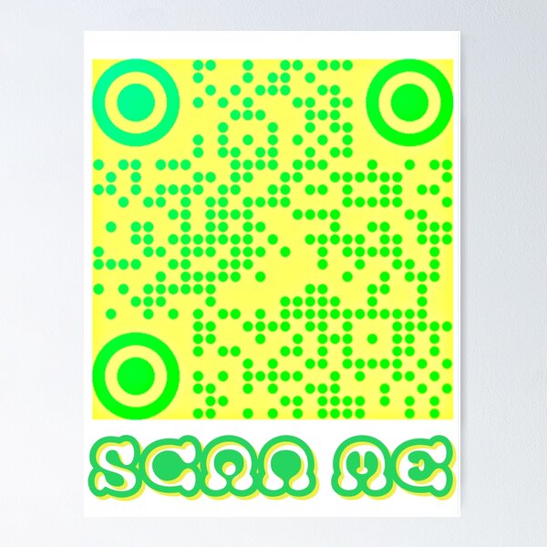 Item preview, QR Code designed and sold by annasfunkyart.