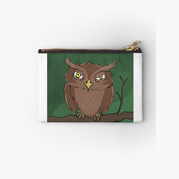 Item preview, Rick, the grumpy owl designed and sold by Monastery Cat.