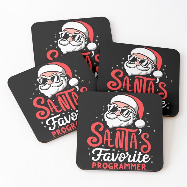 Item preview, Santa’s favorite programmer, funny web developer, computer programming  designed and sold by mwebba2005.