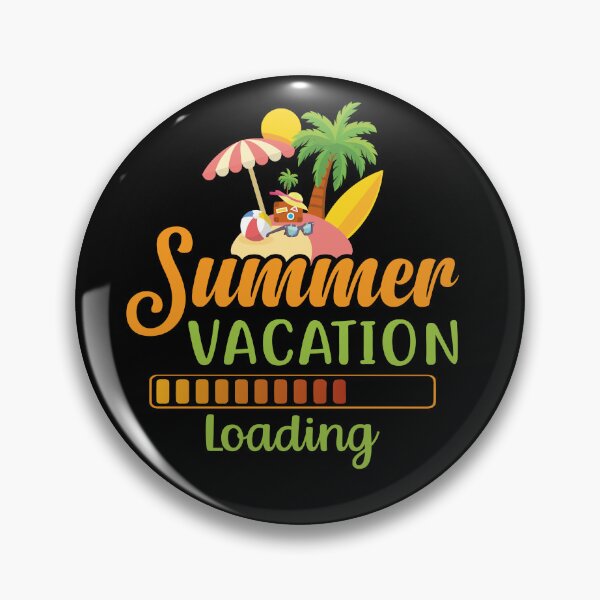 Item preview, Summer Vacation Loading Shirt designed and sold by chipmuckdesignn.