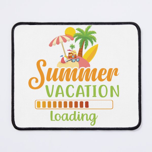 Item preview, Summer Vacation Loading Shirt designed and sold by chipmuckdesignn.