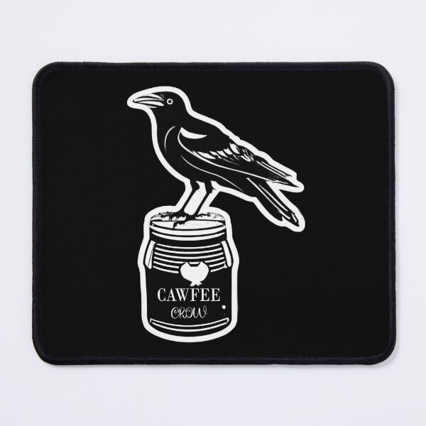 Item preview, Cawfee crow, coffee time designed and sold by LuckyFamily.