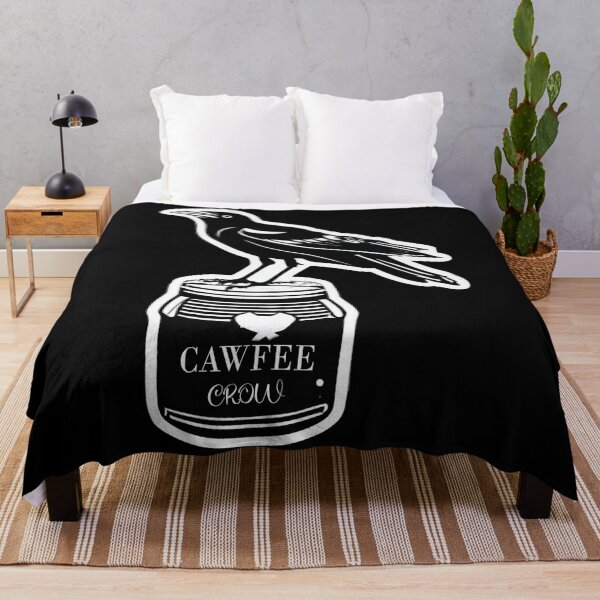 Item preview, Cawfee crow, coffee time designed and sold by LuckyFamily.