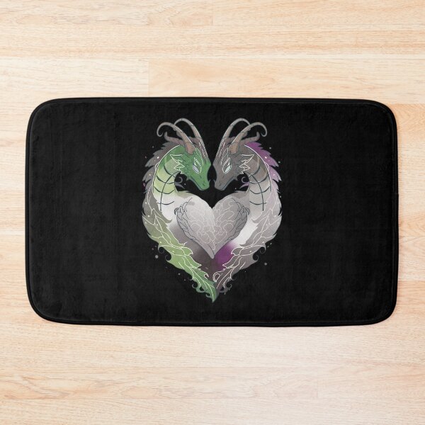 Item preview, Aromantic Asexual Aroace Dragons LGBT Pride Flag designed and sold by Clara Hollins.