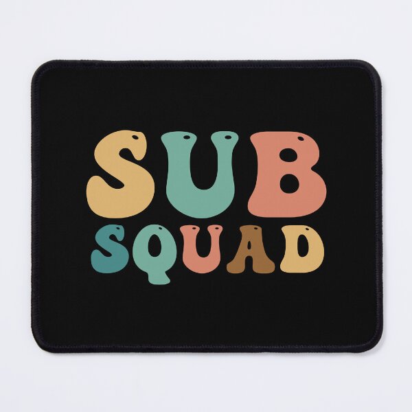 Item preview, Sub Squad Substitute Teacher Crew Retro Sub Matching designed and sold by Amineharoni.