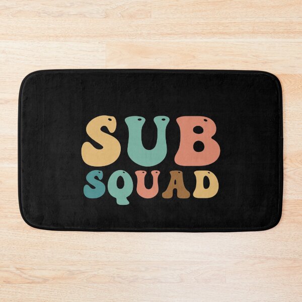 Item preview, Sub Squad Substitute Teacher Crew Retro Sub Matching designed and sold by Amineharoni.