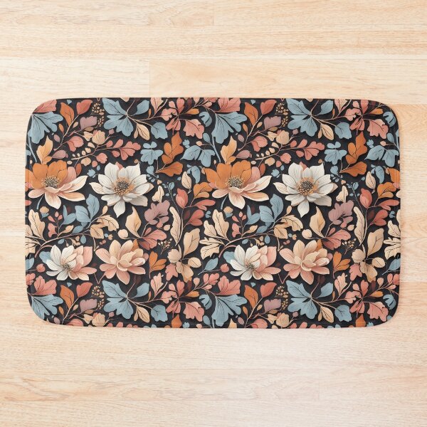 Item preview, Fall Floral Seamless Flowers designed and sold by LilCozyDesigns.