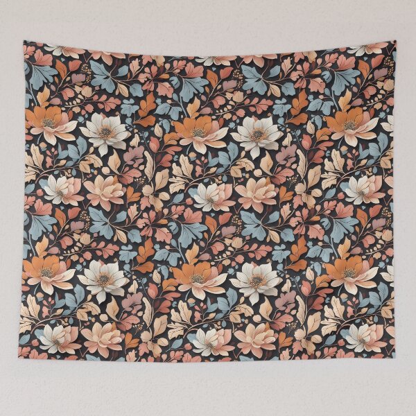 Item preview, Fall Floral Seamless Flowers designed and sold by LilCozyDesigns.