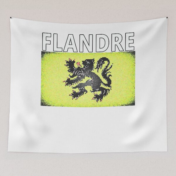 Item preview, Flandre Flag Vintage Look Flanders Lion Original designed and sold by merchhost.