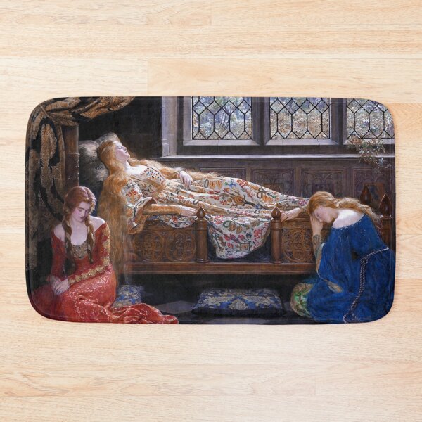 Item preview, The Sleeping Beauty - John Collier designed and sold by forgottenbeauty.