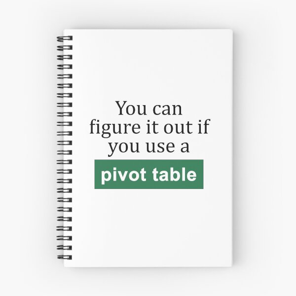 Item preview, You Can Figure it Out if You Use a Pivot Table designed and sold by ThePurpleFrog.