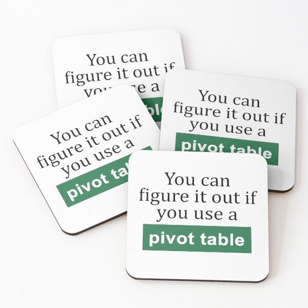 Item preview, You Can Figure it Out if You Use a Pivot Table designed and sold by ThePurpleFrog.