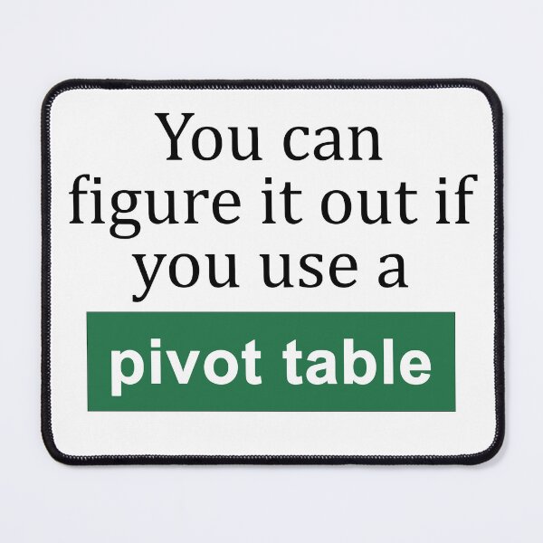 Item preview, You Can Figure it Out if You Use a Pivot Table designed and sold by ThePurpleFrog.