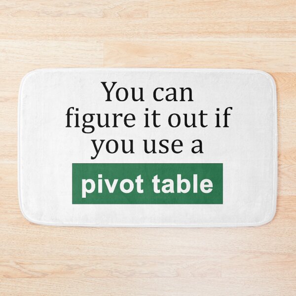 Item preview, You Can Figure it Out if You Use a Pivot Table designed and sold by ThePurpleFrog.