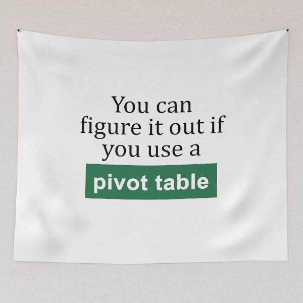 Item preview, You Can Figure it Out if You Use a Pivot Table designed and sold by ThePurpleFrog.