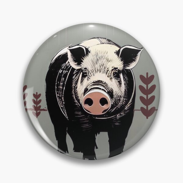 Item preview, Farm pig 001 designed and sold by RGBprints.