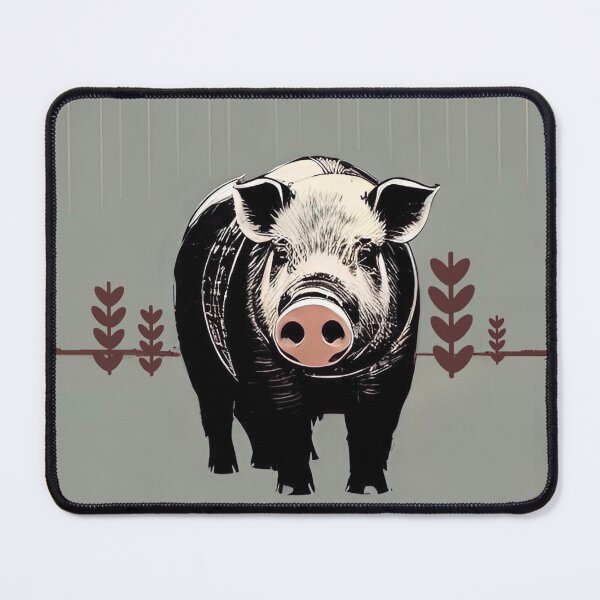 Item preview, Farm pig 001 designed and sold by RGBprints.