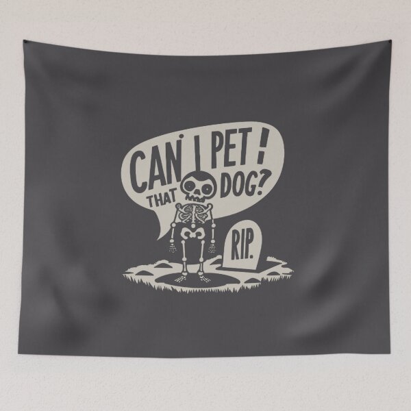 Item preview, Can i pet that dog ? designed and sold by NebulaWhimsy.
