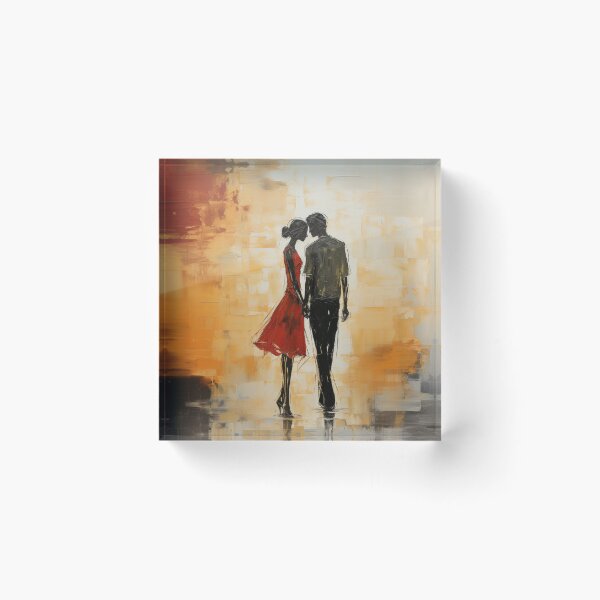 Item preview, art painting red skirt designed and sold by UILOVE.
