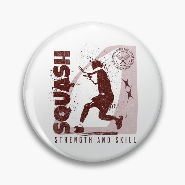 Item preview, Squash player designed and sold by Graffik-Peeps.