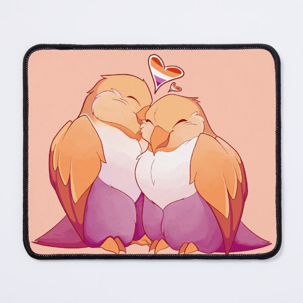 Item preview, Birds in Love - Lesbian designed and sold by WhisperingDusk.