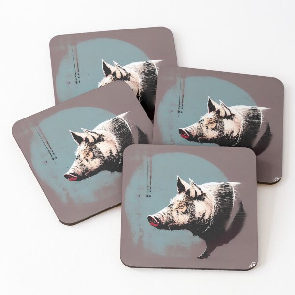Item preview, Farm pig 003 designed and sold by RGBprints.