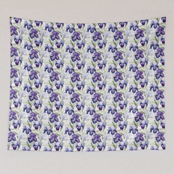 Item preview, Siberian Iris - Floral Pattern designed and sold by MelKolaja.