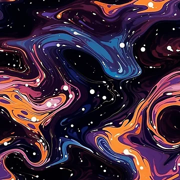 Artwork thumbnail, Abstract space pattern 01 by DefauItCube