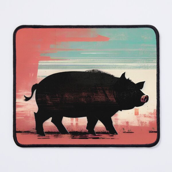 Item preview, Farm pig 004 designed and sold by RGBprints.