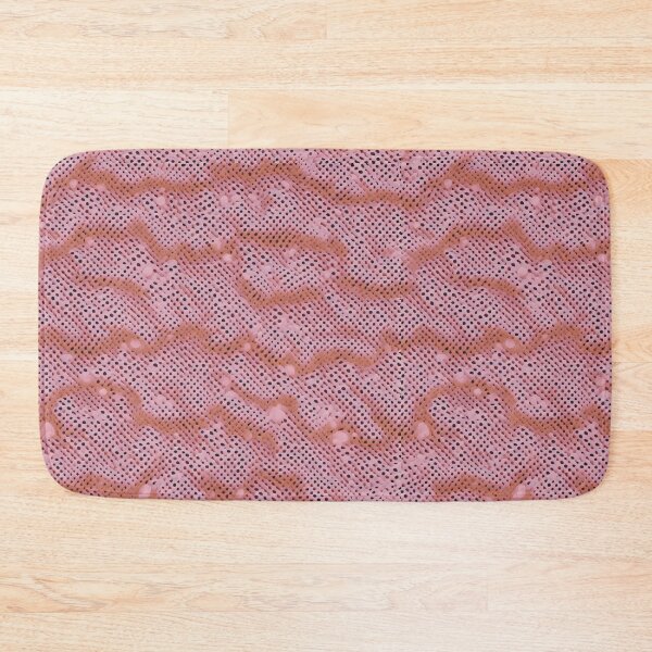 Item preview, Pastel Pink and Black 3d Grid seamlessDesign designed and sold by wolfer21.