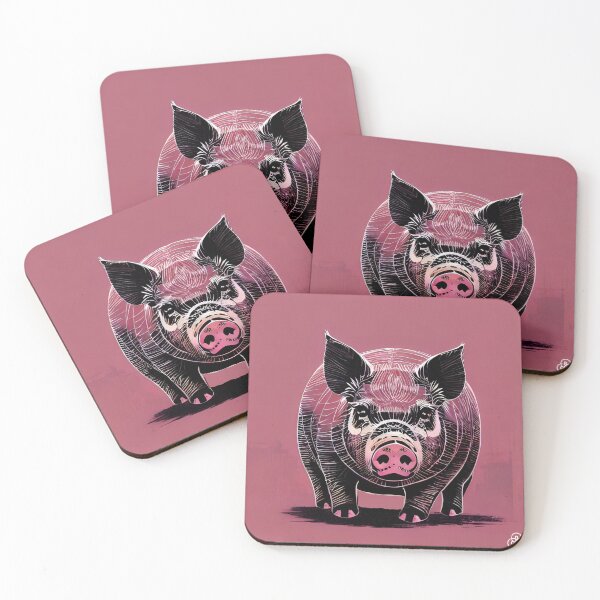 Item preview, Farm pig 005 designed and sold by RGBprints.