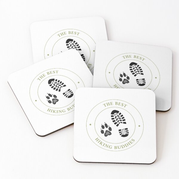 Item preview, Hiking Buddies Best Hiking with my Furry Friend Hiking with a Dog designed and sold by OliveAndSnow.