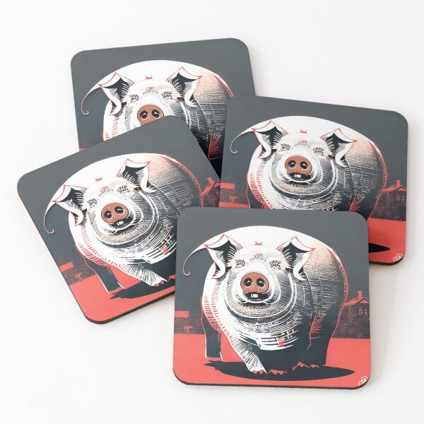 Item preview, Farm pig 006 designed and sold by RGBprints.