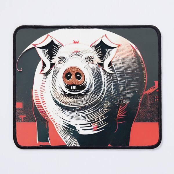 Item preview, Farm pig 006 designed and sold by RGBprints.