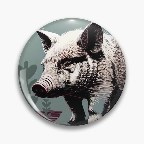 Item preview, Farm pig 007 designed and sold by RGBprints.