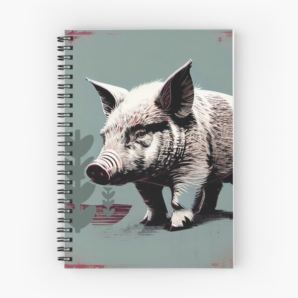 Item preview, Farm pig 007 designed and sold by RGBprints.