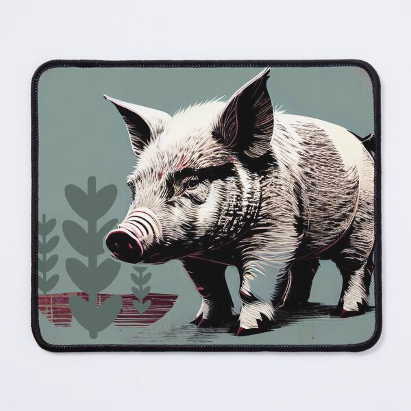 Item preview, Farm pig 007 designed and sold by RGBprints.