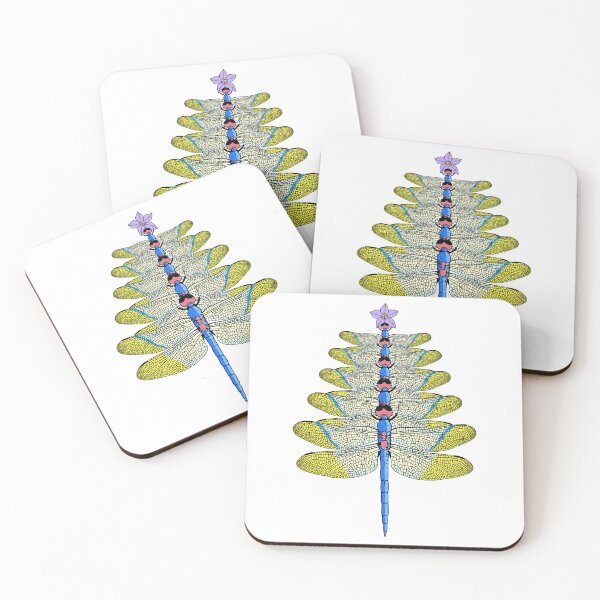 Item preview, Dragonfly Christmas Tree, Christmas insect Lover designed and sold by MoSaid.