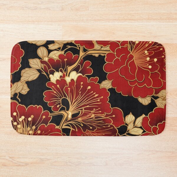 Item preview, Japanese Floral Red designed and sold by Nicholas Panek.