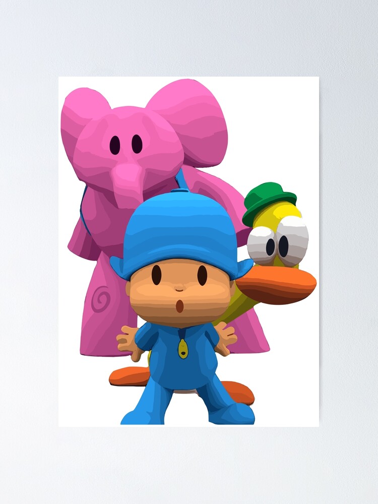 Happy birthday Pocoyo and Friends Super Hero Friends Poster sold by ...