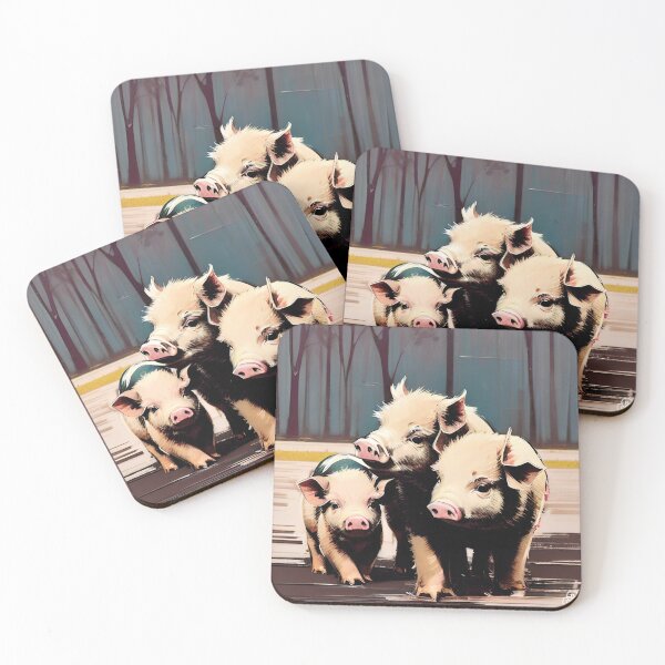 Item preview, Farm pig 010 designed and sold by RGBprints.