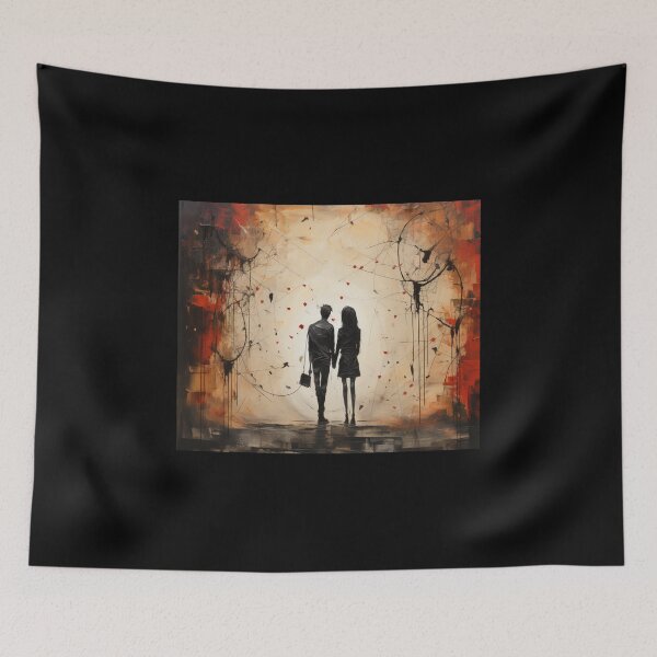 Item preview, man carries a woman's bag designed and sold by UILOVE.
