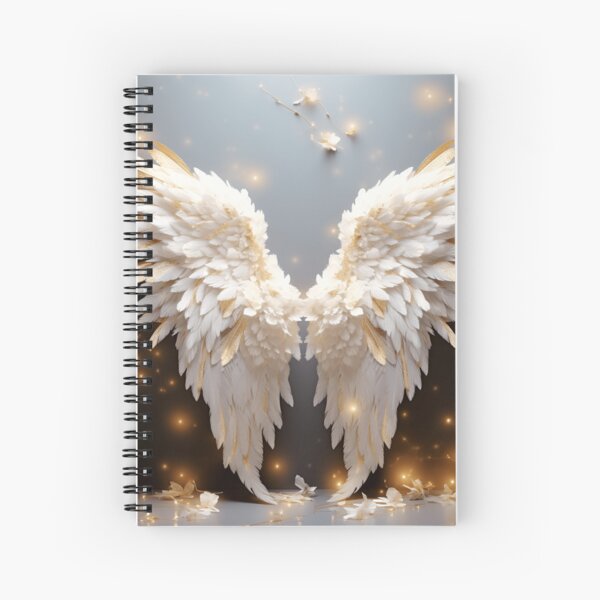 Item preview, stunning angel wings with white roses designed and sold by dcrc.