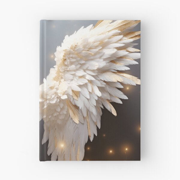 Item preview, stunning angel wings with white roses designed and sold by dcrc.