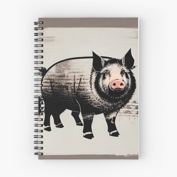 Item preview, Farm pig 011 designed and sold by RGBprints.